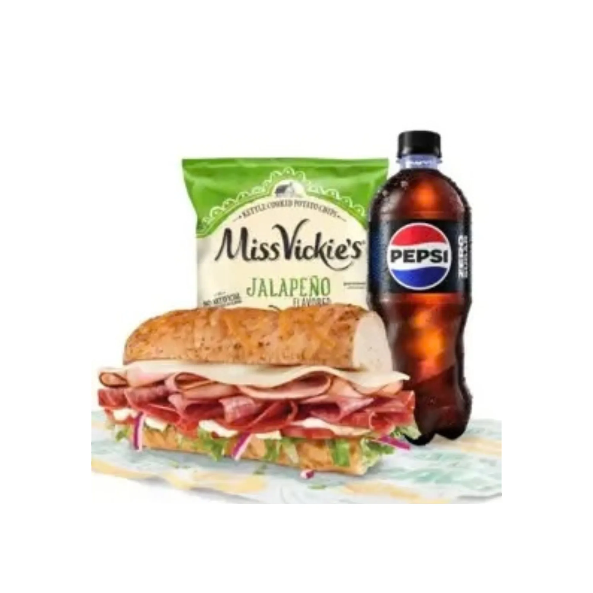 Subway Menu USA 129 B.M.T.
