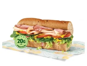 Subway Menu USA 84 Ham & Turkey Stacker