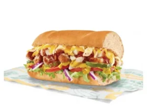 Subway Menu USA 6 Honey Mustard BBQ