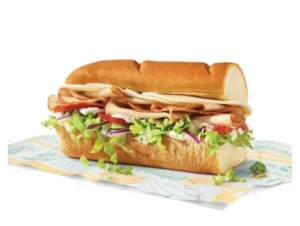 Subway Menu USA 123 Oven-Roasted Turkey