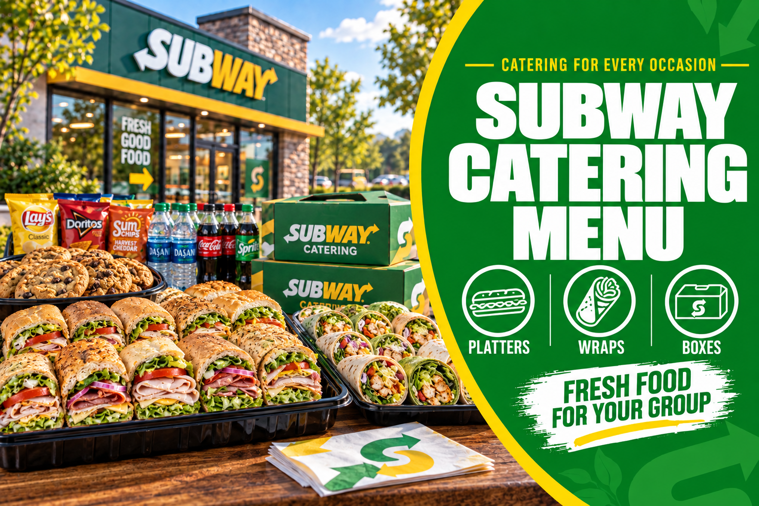 Subway Catering Menu 1 Subway Catering Menu