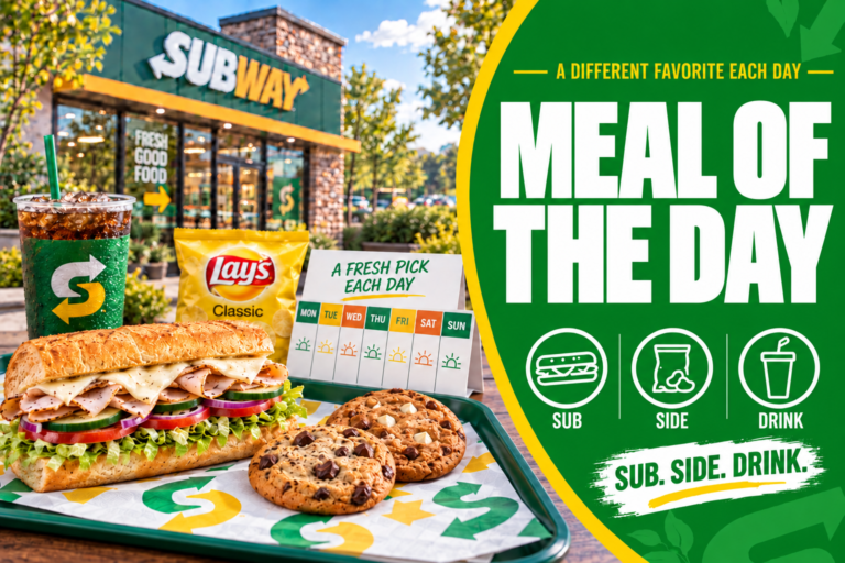 Subway Meal of the Day 2 Subway Meal of the Day
