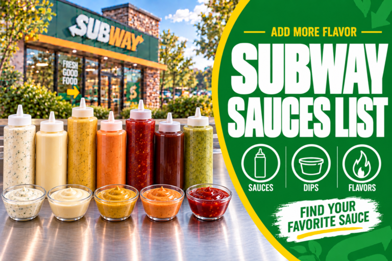 Subway Sauces List 6 Subway Sauces List