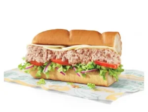 Subway Menu USA 121 Tuna